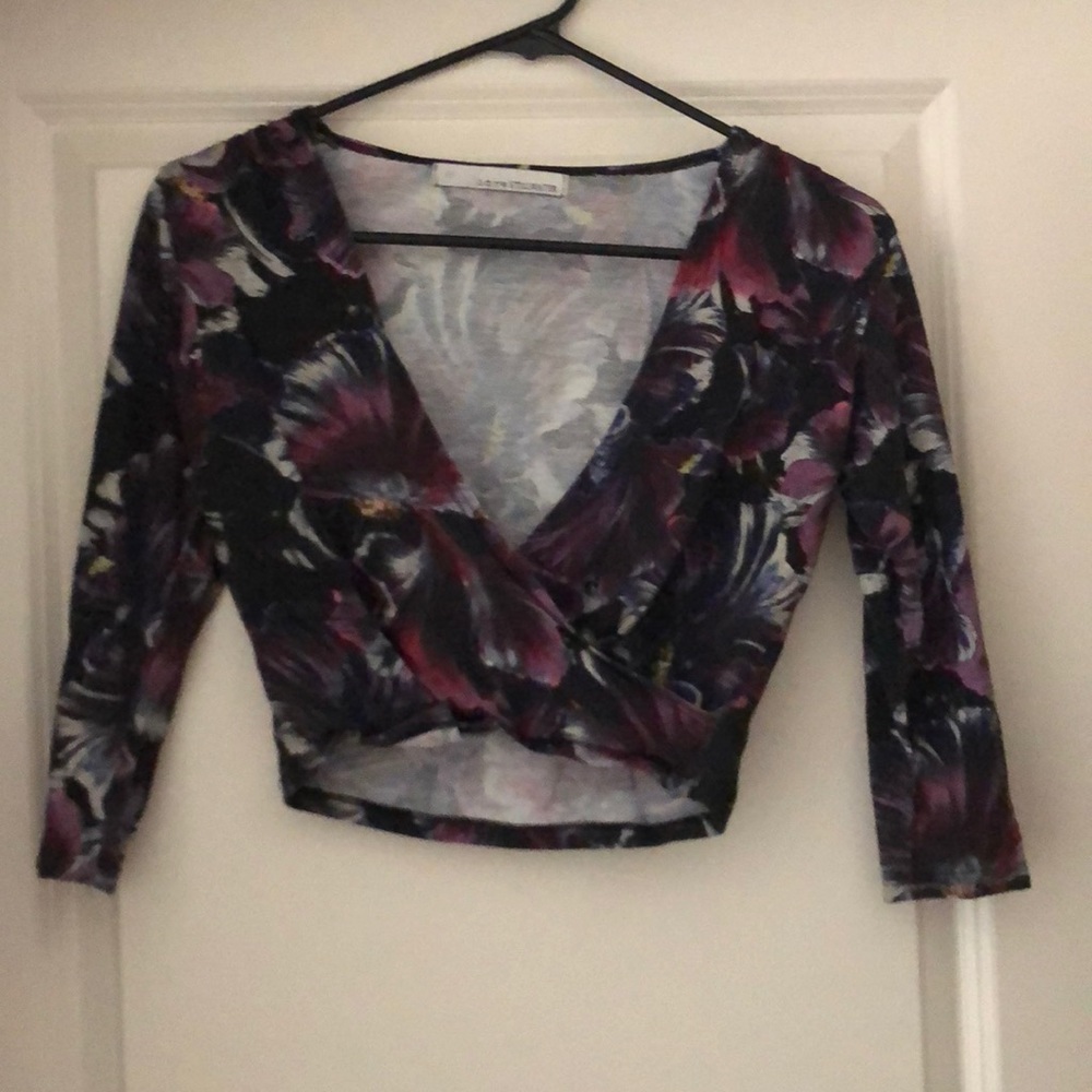 XS Stillwater long sleeve crop top